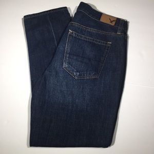AEO Vintage Hi Rise Button Fly Jeans Womens Sz 8